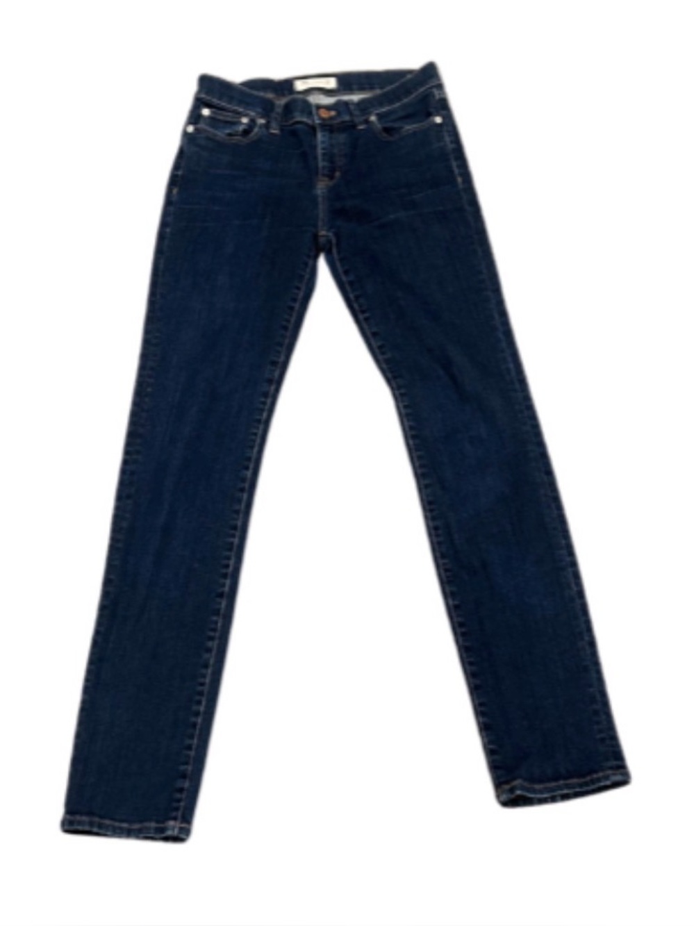 Madewell Alley Straight Jeans | Med Dark Wash | Size 27 - Picture 4 of 7